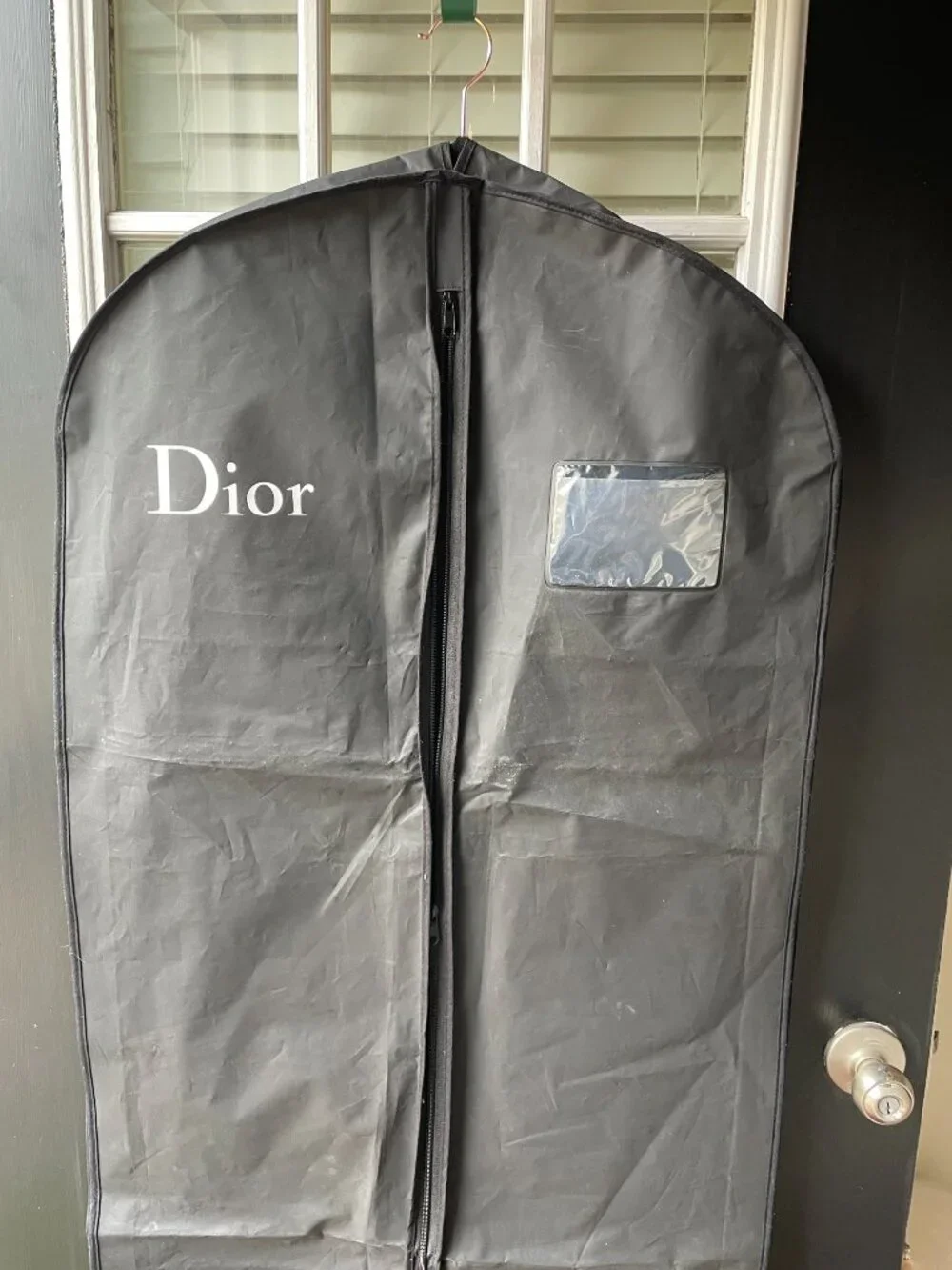 Dior Black Garment/Travel Bag-Zippered Storage